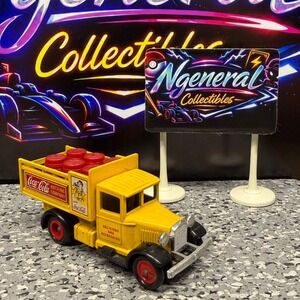 Lledo Days Gone Coca-Cola Bottling Co Delivery Truck Yellow Diecast DG20 England